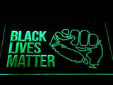 Black Lives Matter LED Neon Sign USB - Green - TheLedHeroes