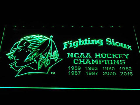 FREE Fighting Sioux 2016 Chaimpions LED Sign -  - TheLedHeroes