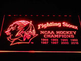 FREE Fighting Sioux 2016 Chaimpions LED Sign - Red - TheLedHeroes