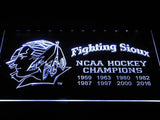 FREE Fighting Sioux 2016 Chaimpions LED Sign - White - TheLedHeroes