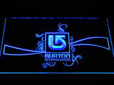 FREE Burton Snowboards LED Sign - Blue - TheLedHeroes