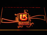 FREE Burton Snowboards LED Sign - Orange - TheLedHeroes