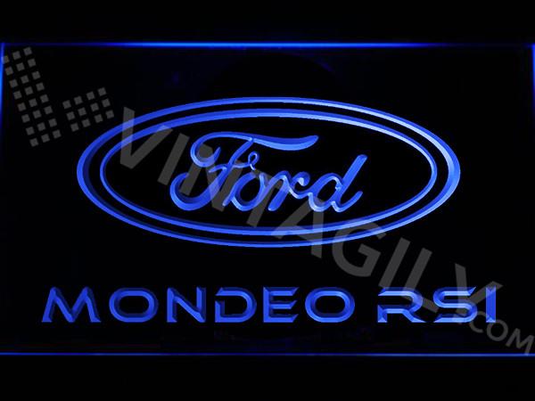 Ford Mondeo RSI LED Neon Sign Electrical - Blue - TheLedHeroes