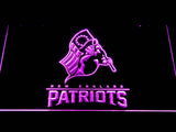 FREE New England Patriots (7) LED Sign - Purple - TheLedHeroes