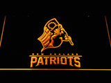 New England Patriots (7) LED Neon Sign USB - Yellow - TheLedHeroes