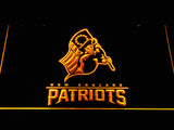 FREE New England Patriots (7) LED Sign - Yellow - TheLedHeroes