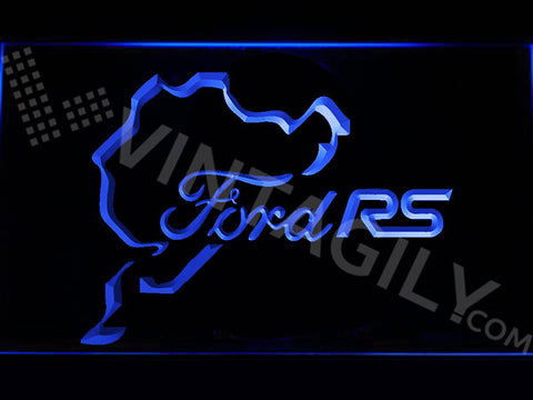 Ford RS Nürburgring LED Sign - Blue - TheLedHeroes