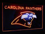 Carolina Panthers Dual Color Led Sign - Normal Size (12x8.5in) - TheLedHeroes