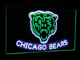 Chicago Bears Dual Color Led Sign - Normal Size (12x8.5in) - TheLedHeroes