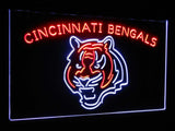 Cincinnati Bengals Dual Color Led Sign - Big Size (16x12in) - TheLedHeroes