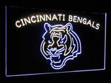 Cincinnati Bengals Dual Color Led Sign - Normal Size (12x8.5in) - TheLedHeroes