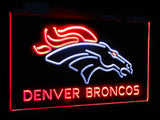 Denver Broncos Dual Color Led Sign -  - TheLedHeroes