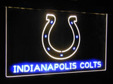 Indianapolis Colts Dual Color Led Sign - Normal Size (12x8.5in) - TheLedHeroes