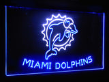 Miami Dolphins Dual Color Led Sign -  - TheLedHeroes