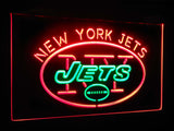 New York Jets Dual Color Led Sign - Normal Size (12x8.5in) - TheLedHeroes