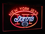 New York Jets Dual Color Led Sign - Normal Size (12x8.5in) - TheLedHeroes