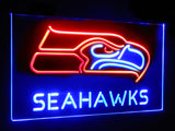 Seattle Seahawks 2 Dual Color Led Sign - Normal Size (12x8.5in) - TheLedHeroes