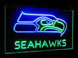 Seattle Seahawks 2 Dual Color Led Sign - Normal Size (12x8.5in) - TheLedHeroes