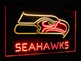 Seattle Seahawks 2 Dual Color Led Sign - Normal Size (12x8.5in) - TheLedHeroes