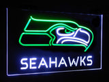 Seattle Seahawks 2 Dual Color Led Sign - Normal Size (12x8.5in) - TheLedHeroes