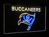 Tampa Bay Buccaneers Dual Color Led Sign - Big Size (16x12in) - TheLedHeroes