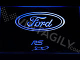 Ford RS 500 LED Neon Sign USB - Blue - TheLedHeroes