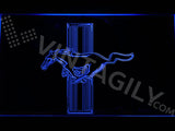 Mustang 2 LED Sign - Blue - TheLedHeroes