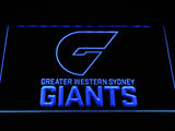 Greater Western Sydney Giants LED Neon Sign Electrical - Blue - TheLedHeroes