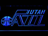 Utah Jazz 2 LED Neon Sign USB - Blue - TheLedHeroes