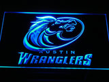 Austin Wranglers LED Sign - Blue - TheLedHeroes