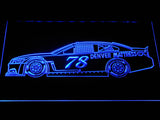 Martin Truex Jr. 2 LED Sign - Blue - TheLedHeroes