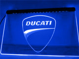 FREE Ducati 2 LED Sign - Blue - TheLedHeroes