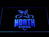 North Melbourne Football Club LED Neon Sign USB - Blue - TheLedHeroes