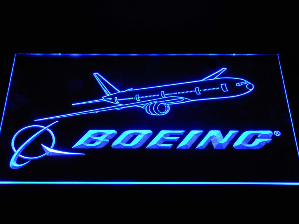 Boeing LED Sign - Blue - TheLedHeroes