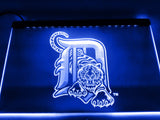 Detroit Tigers LED Neon Sign USB - Blue - TheLedHeroes