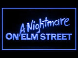 A Nightmare On Elm Street 2 LED Neon Sign Electrical - Blue - TheLedHeroes