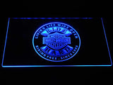 Harley Davidson Badge LED Sign - Blue - TheLedHeroes