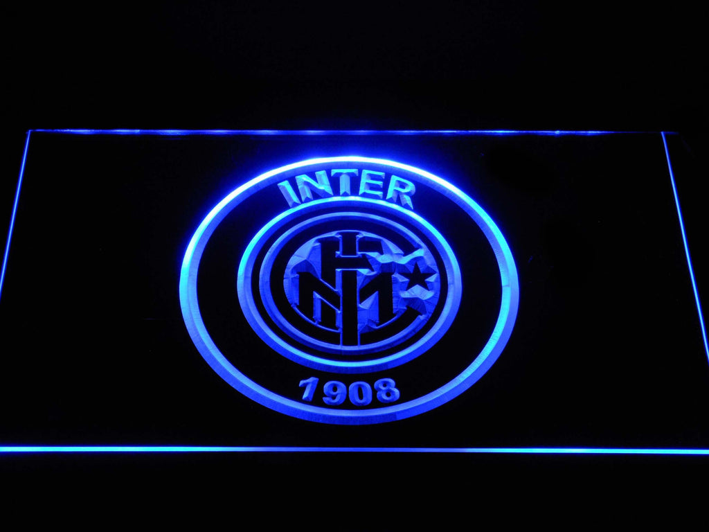 Inter Milan 2 LED Neon Sign USB - Blue - TheLedHeroes