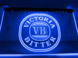 Victoria Bitter Beer LED Neon Sign USB - Blue - TheLedHeroes