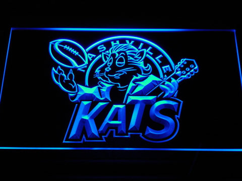 Nashville Kats  LED Sign - Blue - TheLedHeroes