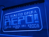 FREE Repo! The Genetic Opera LED Sign - Blue - TheLedHeroes
