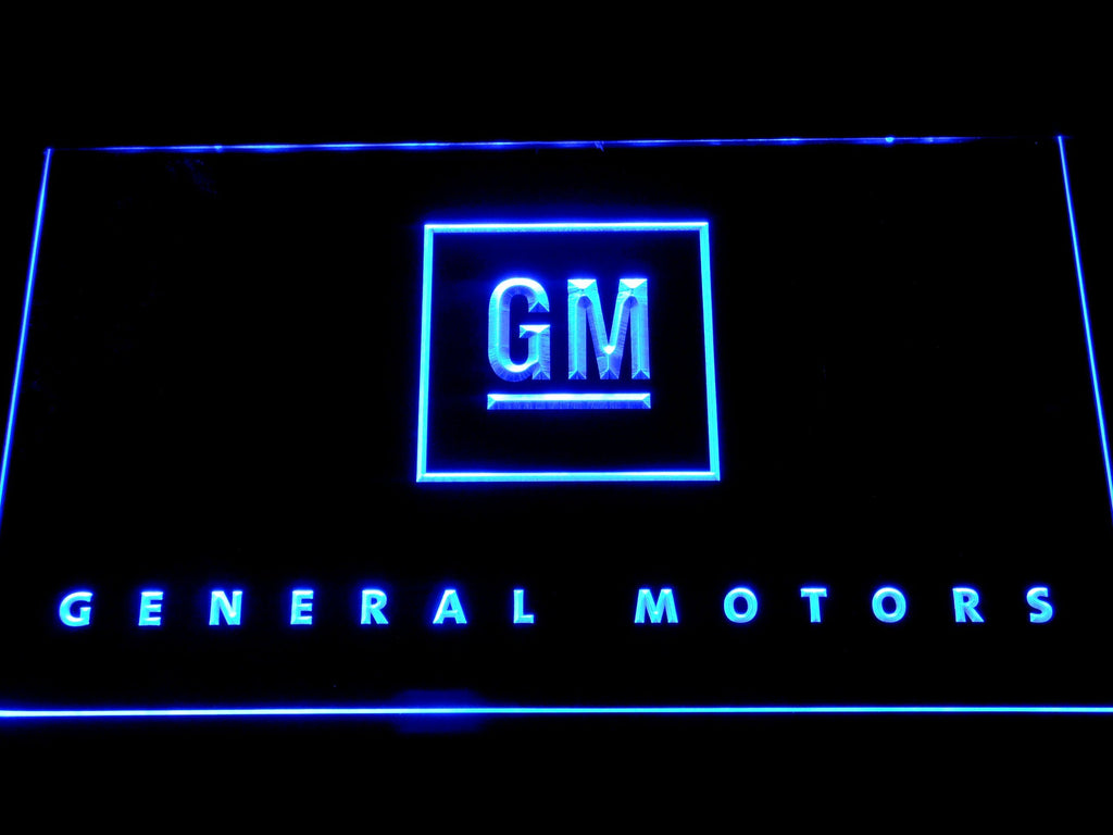 General Motors LED Neon Sign Electrical - Blue - TheLedHeroes