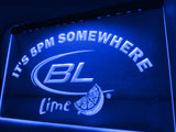 FREE Bud Light Lime It's 5pm Somewhere LED Sign - Blue - TheLedHeroes