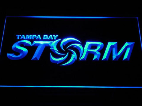 Tampa Bay Storm LED Neon Sign Electrical - Blue - TheLedHeroes