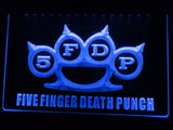 FREE Five Finger Death Punch LED Sign - Blue - TheLedHeroes