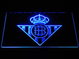 Real Betis LED Neon Sign USB - Blue - TheLedHeroes
