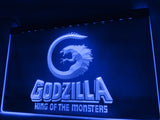 FREE Godzilla King of the Monsters LED Sign - Blue - TheLedHeroes