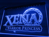 Xena Warrior Princess LED Neon Sign Electrical - Blue - TheLedHeroes