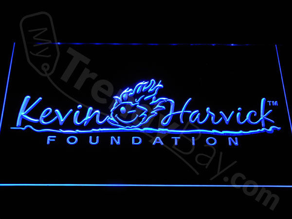 FREE Kevin Harvick 2 LED Sign - Blue - TheLedHeroes