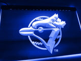 Toronto Blue Jays (7) LED Neon Sign USB - Blue - TheLedHeroes